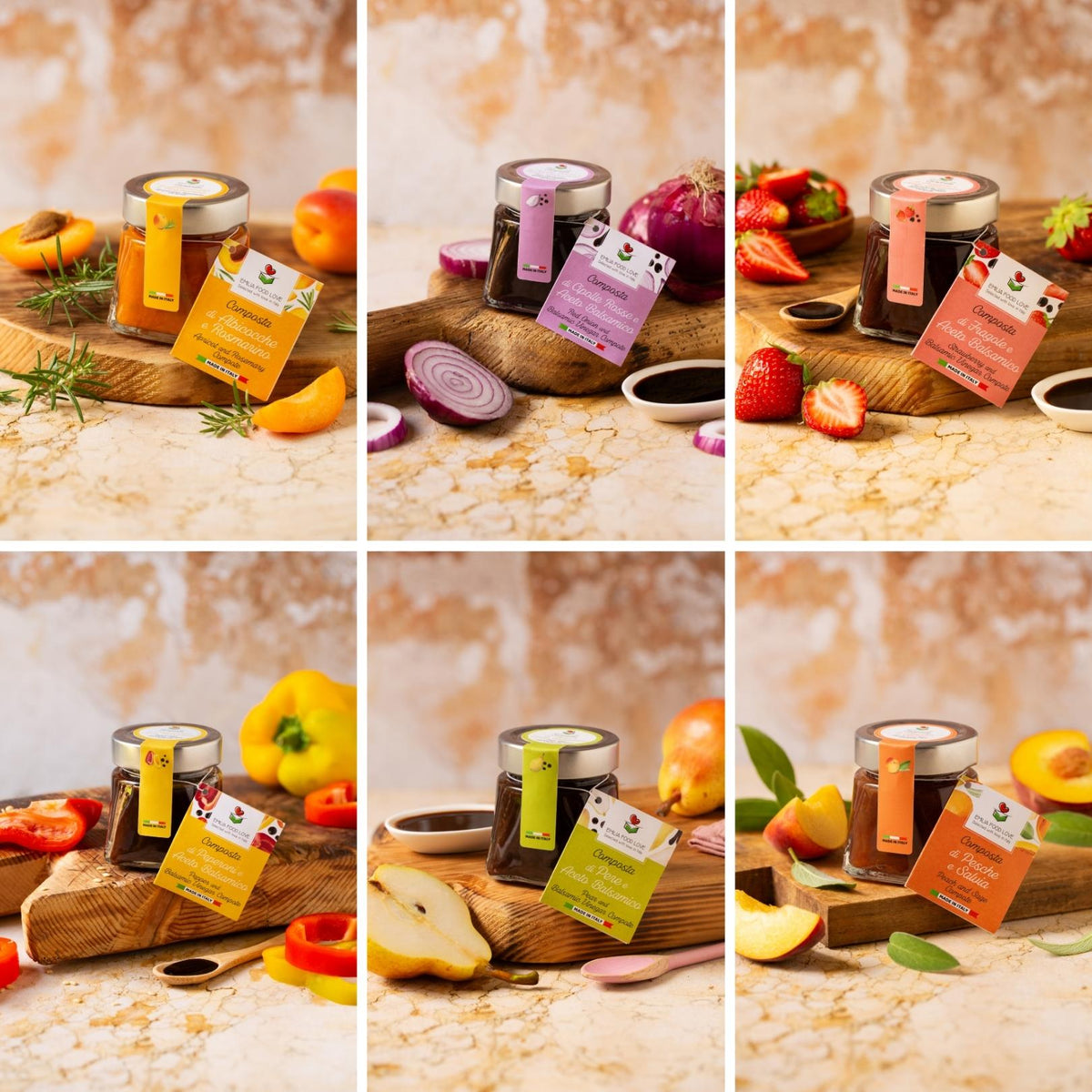 Artisanal Compotes Tasting Set (6 Jars)