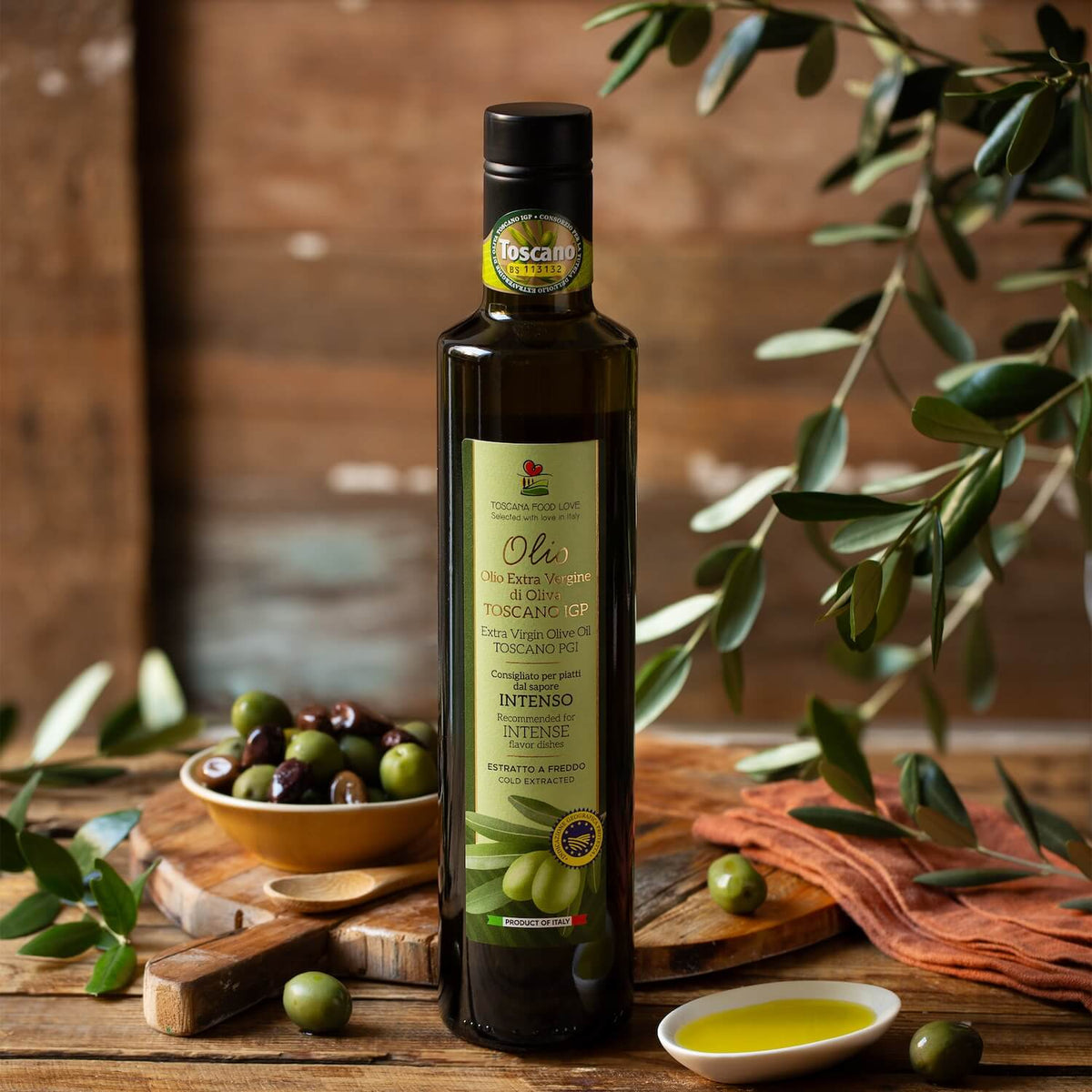 Tuscan and Romagna Extra Virgin Olive Oil Collection | Four Flavors