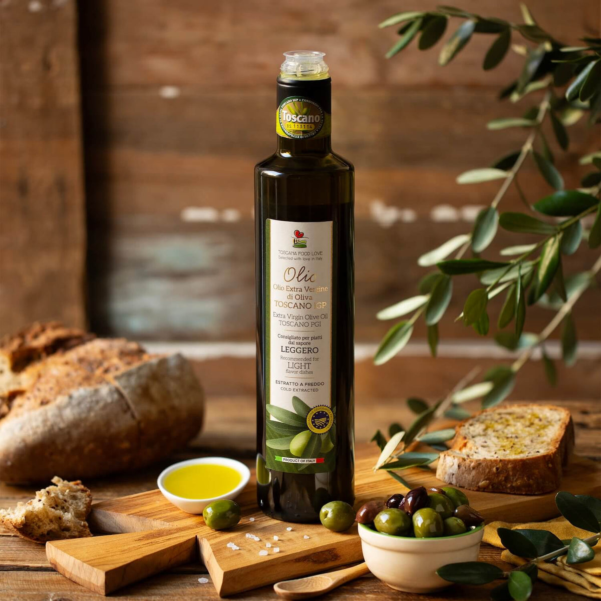 Tuscan and Romagna Extra Virgin Olive Oil Collection | Four Flavors