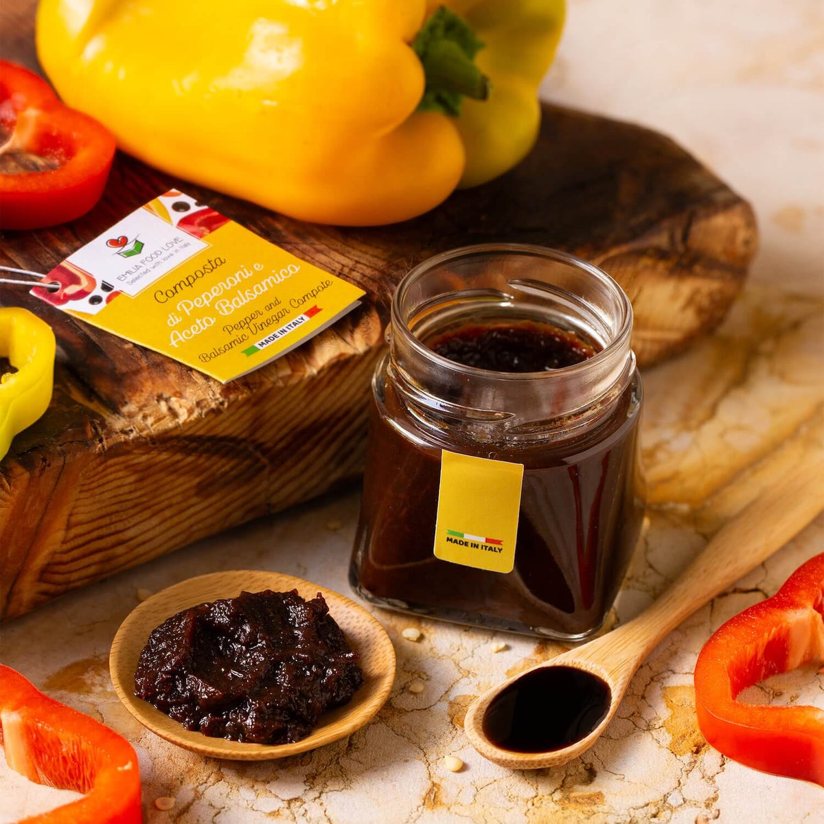 Pepper and Balsamic Compote